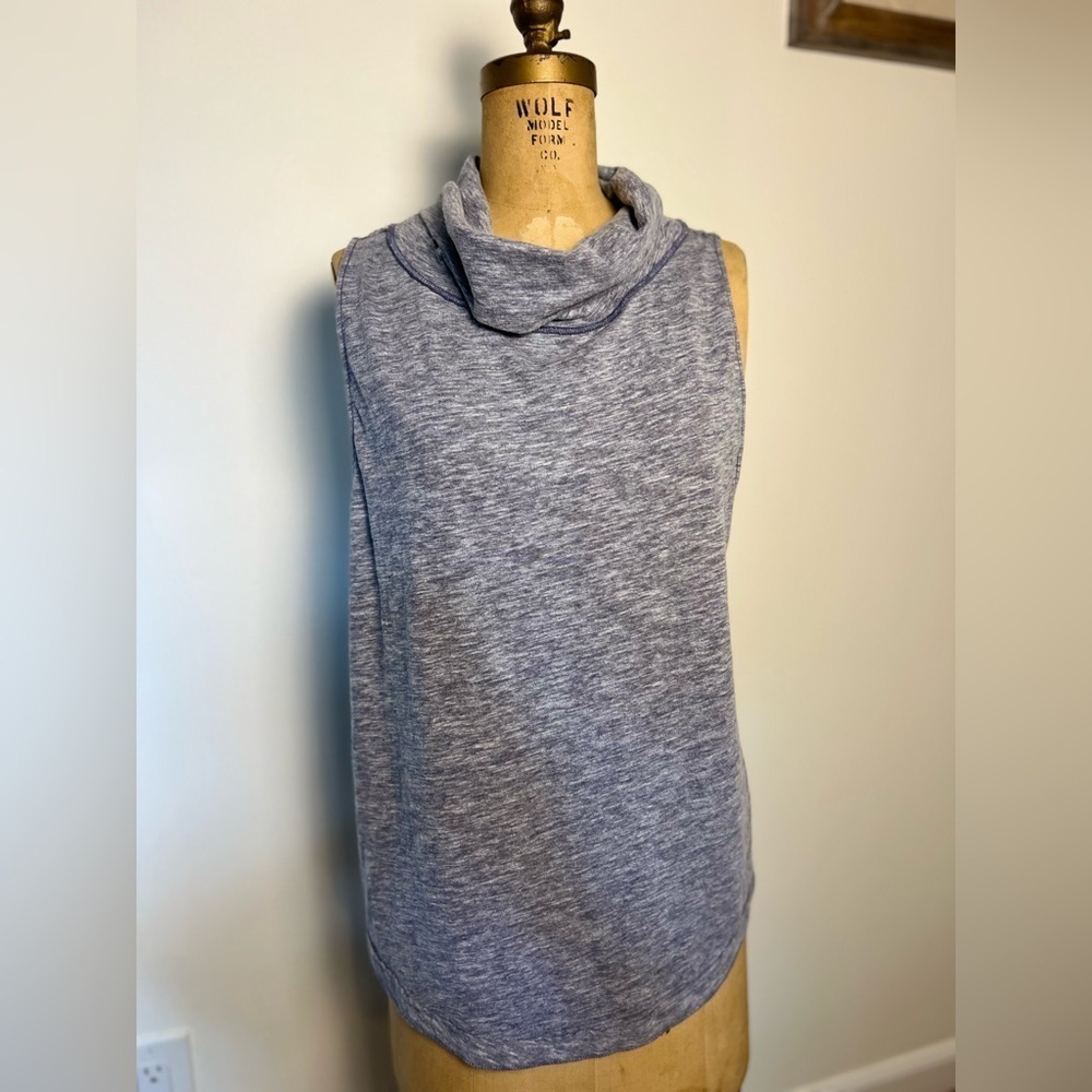 We the free Heather blue tunic top large